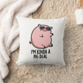 私は豚を売る動物のパおもしろいンだ クッション (ブランケット)