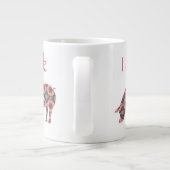 私は豚スタイル ジャンボコーヒーマグカップ (裏面)