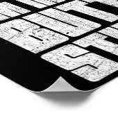 私は豚肉お尻物に入おもしろいる – Bbq Grilling Smok ポスター (角)