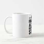 私は財務顧問だがバカを直せない コーヒーマグカップ (左)