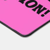 「私は貧乏すぎて注意もできない!」 デスクマット (コーナー)