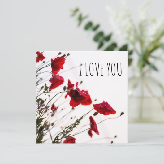 私は貴方が大好きだ カード (スタンド正面)