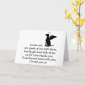 私は貴方をそう愛していた カード (黄色い花)