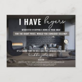 私は買い手の財産を実在持っている シーズンポストカード (正面)