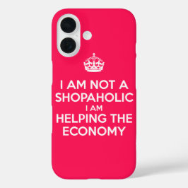 私は買い物中毒ではない iPhone 16ケース