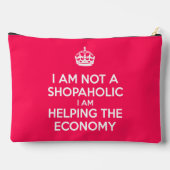 私は買い物客ではない アクセサリーポーチ (裏面)