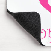 私は買物をするマウスパッドを愛します マウスパッド (コーナー)