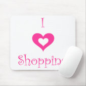 私は買物をするマウスパッドを愛します マウスパッド (マウス)
