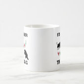 私は貿易業者の方がいい コーヒーマグカップ (中央)