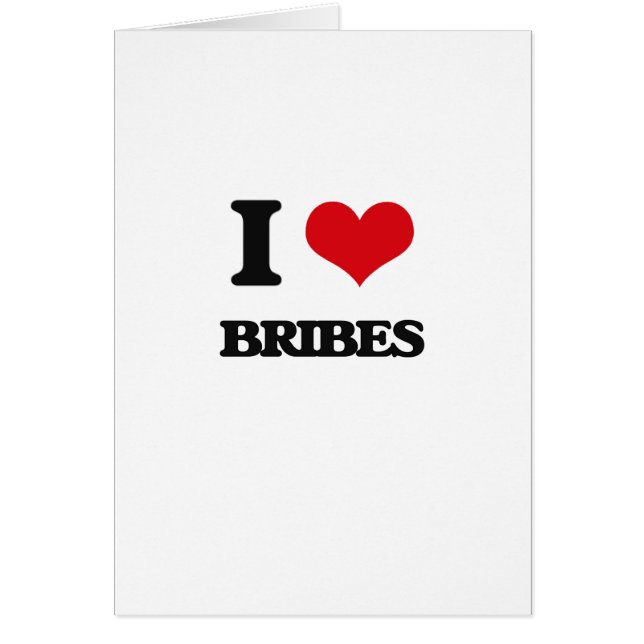 私は賄賂を愛します (正面)