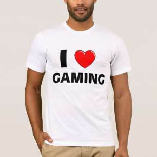 私は賭博を愛します Tシャツ