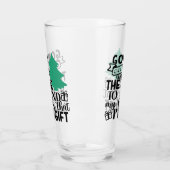 私は贈り物だから木の下に横たわる |かわいい タンブラーグラス (左)