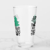 私は贈り物だから木の下に横たわる |かわいい タンブラーグラス (右)