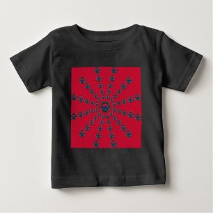 私は赤が大好き ベビーTシャツ