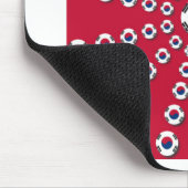 私は赤が大好き マウスパッド (コーナー)