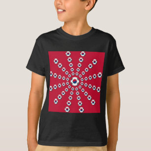 私は赤が大好き Tシャツ