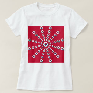 私は赤が大好き Tシャツ