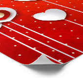 私は赤であなたを愛している ポスター (角)