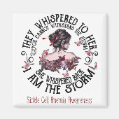 私は赤血球貧血認識度 マグネット (正面)