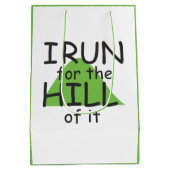 私は走その丘に© – ラおもしろいンナ抱き枕 ミディアムペーパーバッグ (裏面)