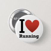 私は走ることを愛します 缶バッジ (正面&裏面)