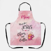 私は走イエスとカオスとコーヒーエプロン エプロン (正面)