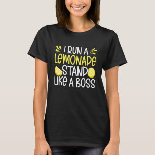 私は走レモネードスタンドのようにボスレモン果汁のLem Tシャツ