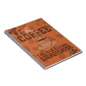 私は起きなければならない、私のコーヒーは私を待っている。 ノートブック (右側)