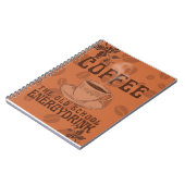 私は起きなければならない、私のコーヒーは私を待っている。 ノートブック (左側)