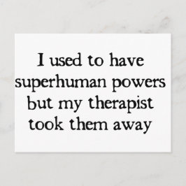 私は超能力を持っていた ポストカード