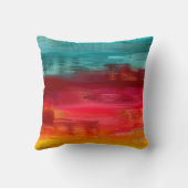 私は超高層ビルシアトルより大きい愛します クッション (裏面)