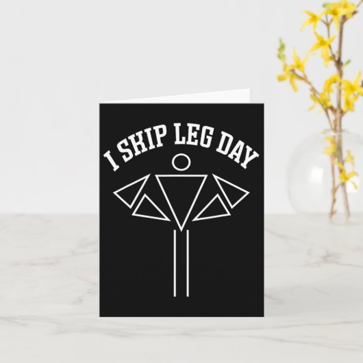 私は足の日ジムコメおもしろいディトレーニングをスキップ カード (黄色い花)