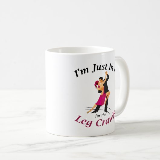 私は足の除行のマグのためのそれにちょうどあります コーヒーマグカップ (正面右)