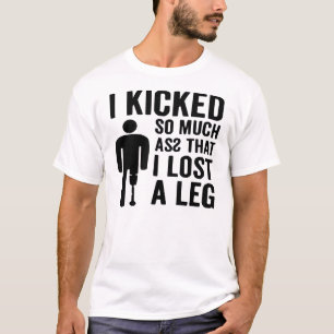 私は足を蹴っ失ったた非常に多くのAsz© FB @ # Tシャツ