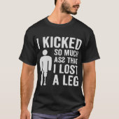 私は足を蹴っ失ったた非常に多くのAsz© FB @ #USAPatri Tシャツ (正面)