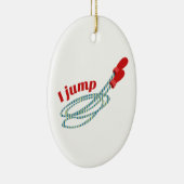 私は跳びます セラミックオーナメント (右)