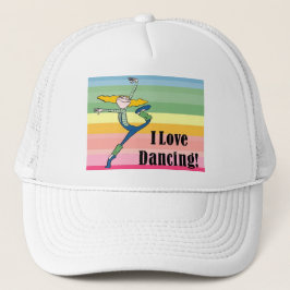 私は踊り帽子が大好き キャップ