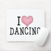 私は踊ることを愛します マウスパッド (マウス)