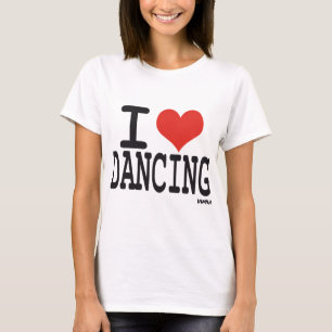 私は踊ることを愛します Tシャツ