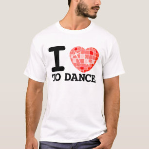 私は踊ることを愛します Tシャツ