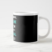 私は身体を苦しめる個人的なインストラクターである ジャンボコーヒーマグカップ (右)