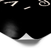 私は車でブレーキをかけおもしろいる ポスター (コーナー)