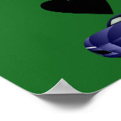 私は車の少年のポスターが大好き ポスター (角)