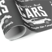 私は車の熱狂者のための車のギフトについてちょうど気になります ラッピングペーパー (ロールコーナー)