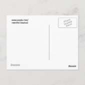 私は車の葉書ファンシーにヴィンテージの女性だ ポストカード (裏面)