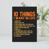 私は車を生活の中で整備士自動車整備士が働きたい 出欠カード (スタンド正面)