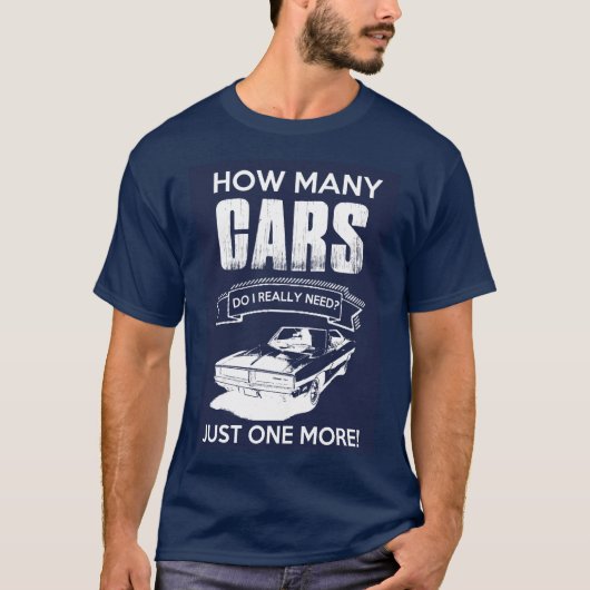 私は車を!愛します!! Tシャツ (正面)