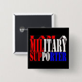私は軍サポータです 缶バッジ (正面&裏面)