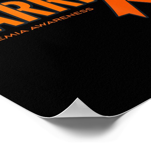 私は軍人白血病がん認識度 ポスター (角)