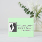 私は転がSisyphus ポストカード (スタンド正面)